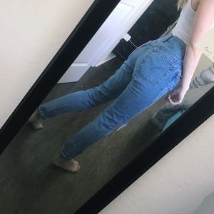 501 Levi's skinny jeans